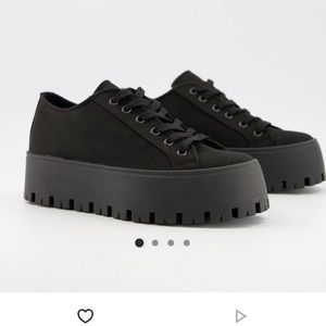 Brand New Chunky ASOS Lug Canvas Sneaker NWOT